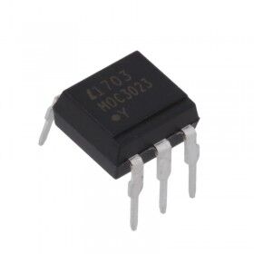 MOC3023 DIP-6 Triac Çıkışlı Optokuplör Entegresi