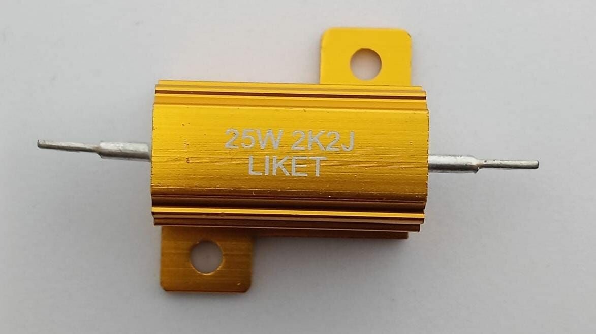 2K2 25W Alüminyum Direnç