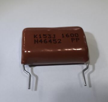 15NF 1600V %3 RM:25-20 KISA AYAK POLYESTER KONDANSATÖR