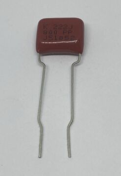 2.2NF 800V Damla Tipi Polyester Kondansatör %5  RM:10-7.5