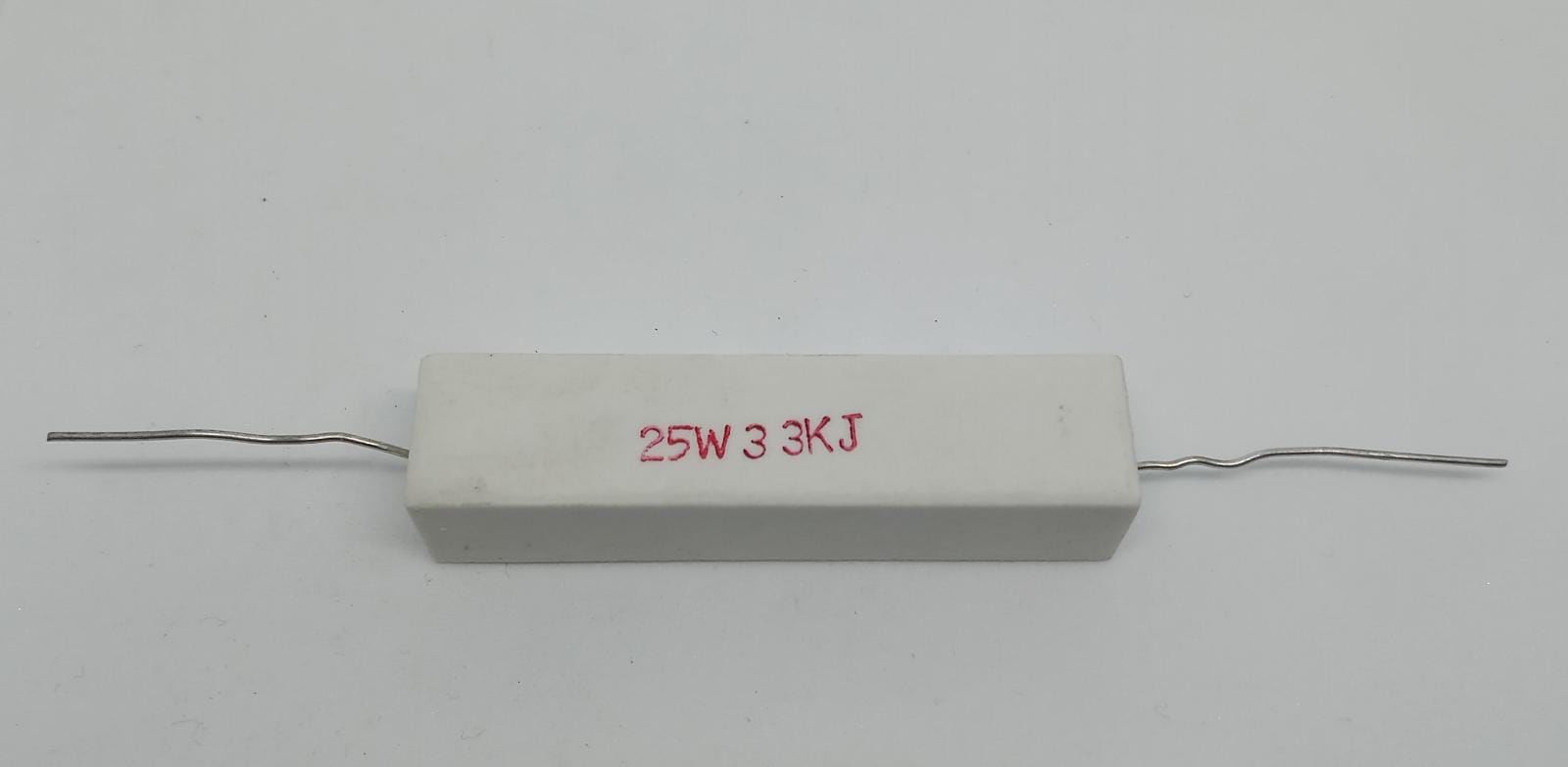 33K 25W Taş Direnç Axial