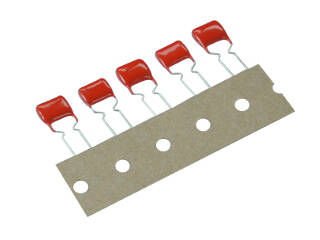 1UF 50V %5 RM:5 DAMLA TİP POLYESTER KONDANSATÖR