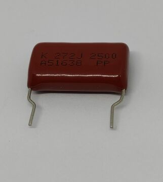 2.7NF 2500V Damla Tipi Polyester Kondansatör %5 RM:25-20