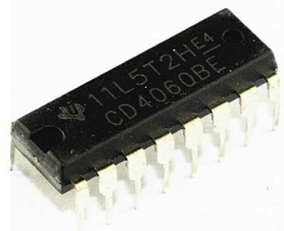 CD4060 Sayıcı ve Osilatör Entegresi PDIP16