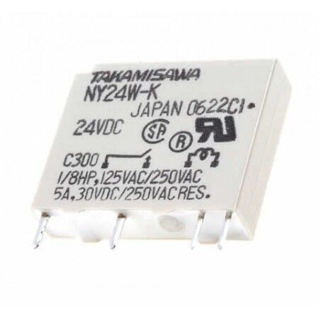 NY24W-K  24V. 5A. SLİM PLC KONTROL RÖLESİ ORJİNAL