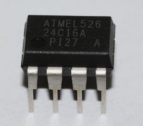 24C16 DIP-8 EEPROM Entegresi