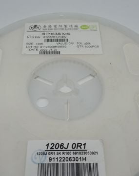 0R1 %5 1206 SMD Direnç RS060R1J  5000 ADET