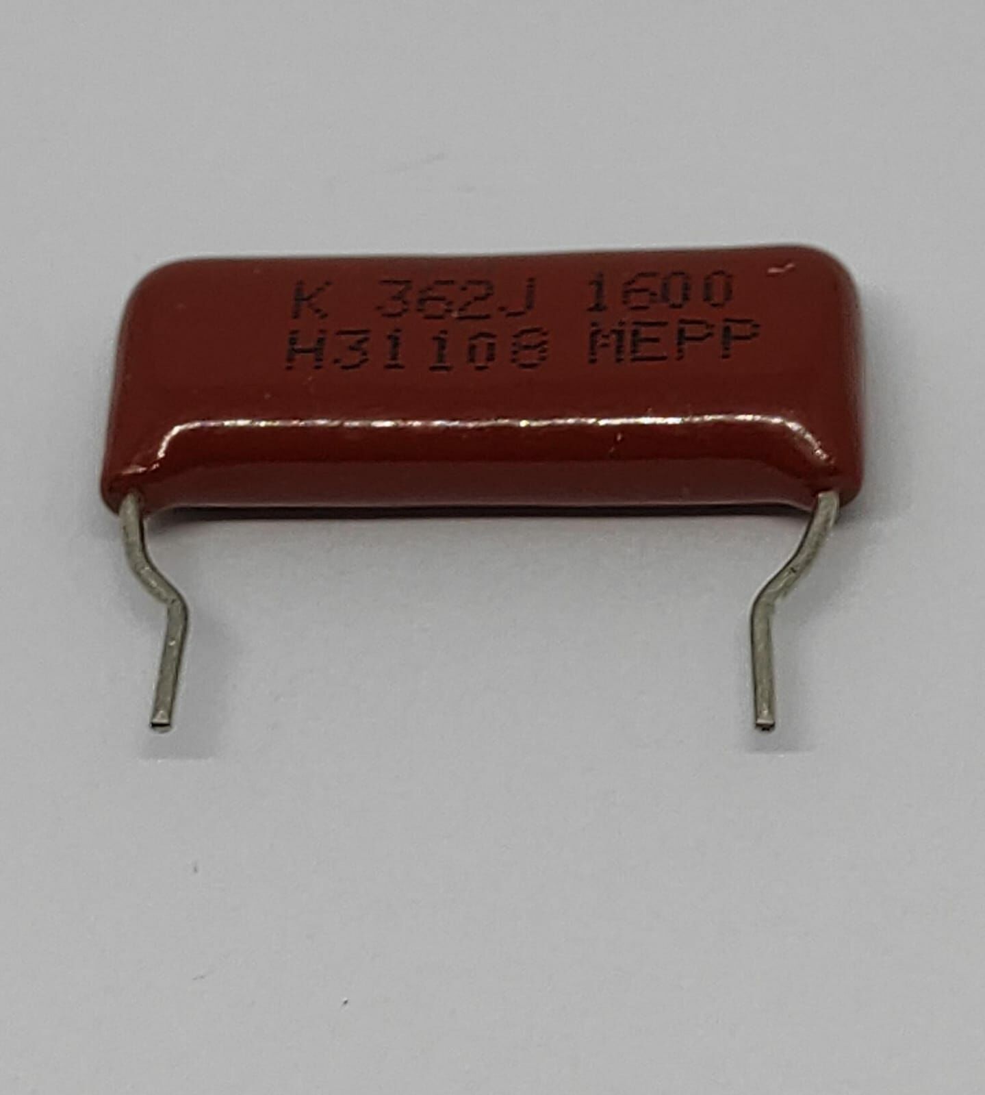 3.6NF 1600V Damla Tipi Polyester Kondansatör%3  RM:25-20