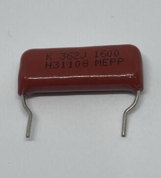 3.6NF 1600V Damla Tipi Polyester Kondansatör%3  RM:25-20