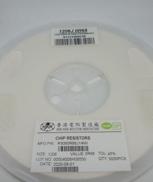 0R68 1206 SMD Direnç RS060R68J 5000 ADET