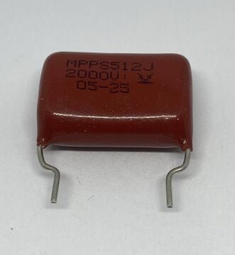 5.1NF 2000V Damla Tipi Polyester Kondansatör %5 RM:22.5-15