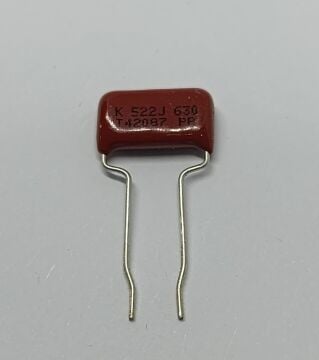 5.2NF 630V Damla Tipi Polyester Kondansatör %5 RM:15-7.5