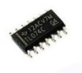 TL074CN SOIC-14 SMD OpAmp Integration