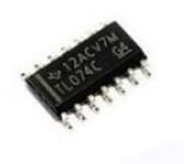 TL074CN SOIC-14 SMD OpAmp Integration