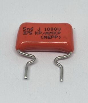 5.6NF 1000V Damla Tipi Polyester Kondansatör%5  RM:15-10