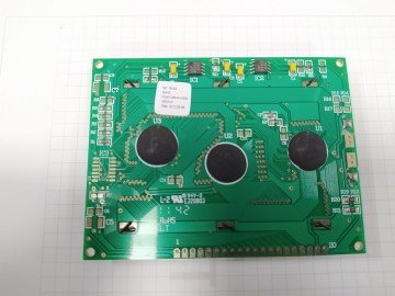 128X64 Lcd Ekran Mavi PİN ALTTA SOL PGM12864AJNSW-BBW-01