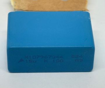 15UF 100V Polyester kondansatör %10 RM:27.5 12.2X31X22