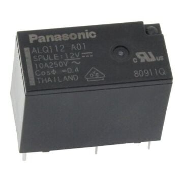 ALQ112 - Panasonic Röle (12Vdc 10A) - 100 Adet