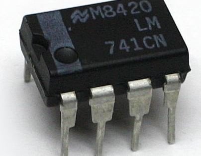 LM741CN OpAmp Entegresi Dip8