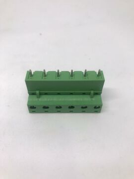 6 PIN 7.62mm Geçmeli 180C Klemens