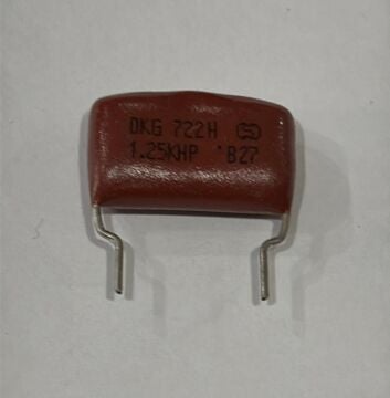7.2NF 1250V Damla Tipi Polyester Kondansatör %2.5 DC RM:20-15
