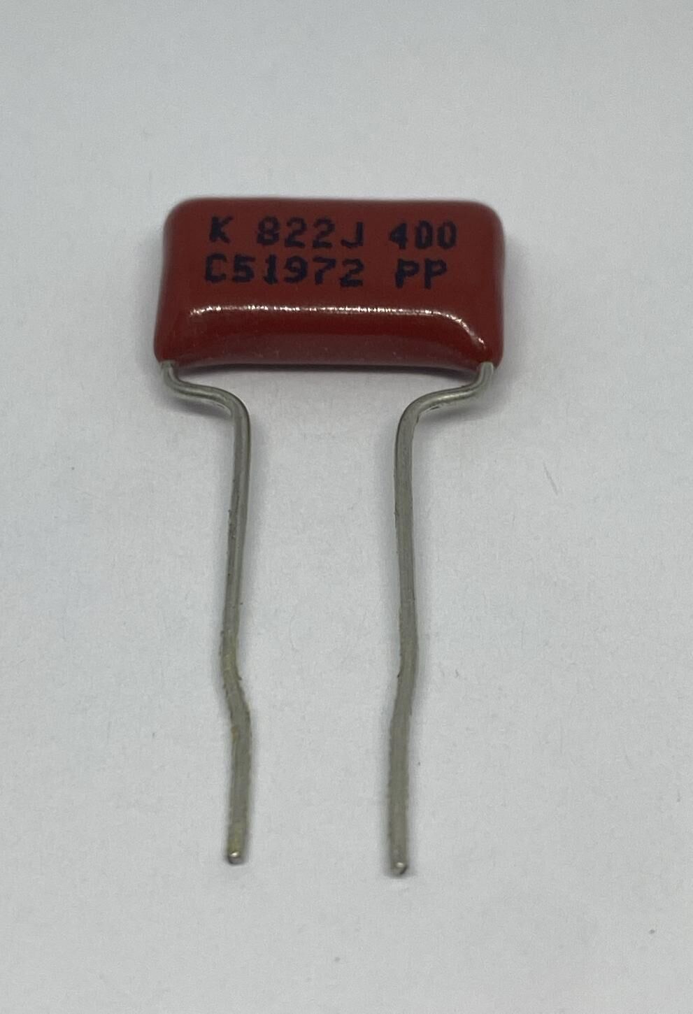 8.2NF 400V Damla Tipi Polyester Kondansatör %5 RM:15-7.5 MKP