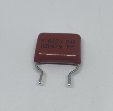 8.2NF 800V Damla Tipi Polyester Kondansatör %5 RM:15