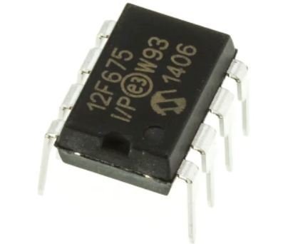 PIC12F675 I/P 8-Bit 20Mhz Mikrodenetleyici DIP8 Entegre (12F675)