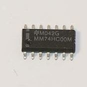 74HC00 SOIC-14 SMD Invertör ve Kapı Entegresi