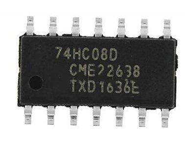 74HC08 SOIC-14 SMD Invertör ve Kapı Entegresi