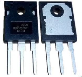 MBR30200PT TO247 30A 200V SCHOTTKY RECTIFIER DIODE