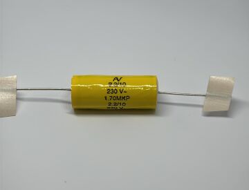 2.2UF 230V AC %10 AXİAL POLYESTER KONDANSATÖR
