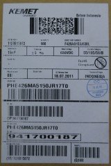 15NF 630V Polyester Kondansatör %5 RM:10