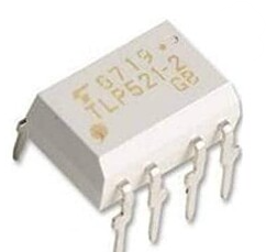 TLP521-2 DIP-8 Transistör Çıkışlı Optokuplör Entegresi