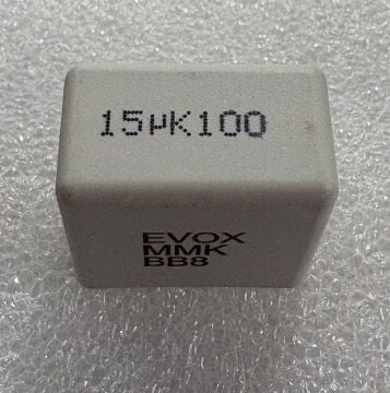 15UF 100V Polyester Kondansatör %10 RM:22.5