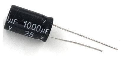 1000UF 25V LOW ESR 5000 HOURS 10X17 105' Kondansatör