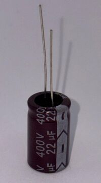 22UF 400V 12.5X21 105' LOW ESR 5000 HOURS Kondansatör