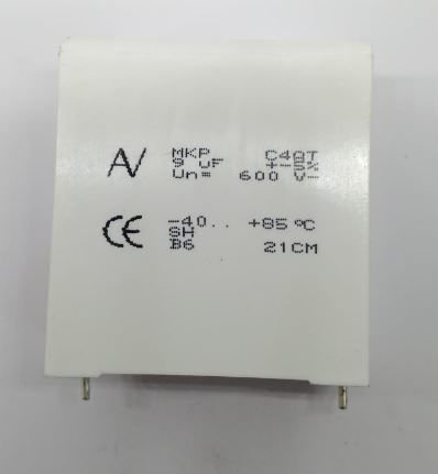 9UF 600V 4 PİN MKP Polyester Kondansatör %5 RM:37.5mm