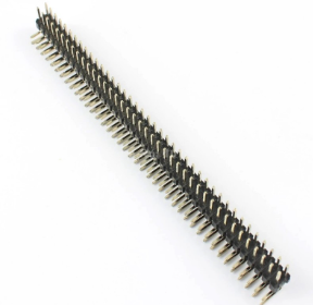 2X40 90 Derece Erkek 2.54mm Pin Header