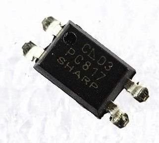 PC817 SOIC-4 Transistör Çıkışlı Optokuplör Entegresi