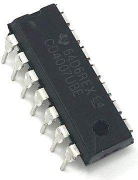 CD4007 DIP-14 Invertör ve Kapı Entegresi
