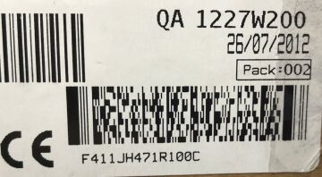 470PF 100V %5 Polyester Kondansatör RM:5 F411JH471R100C