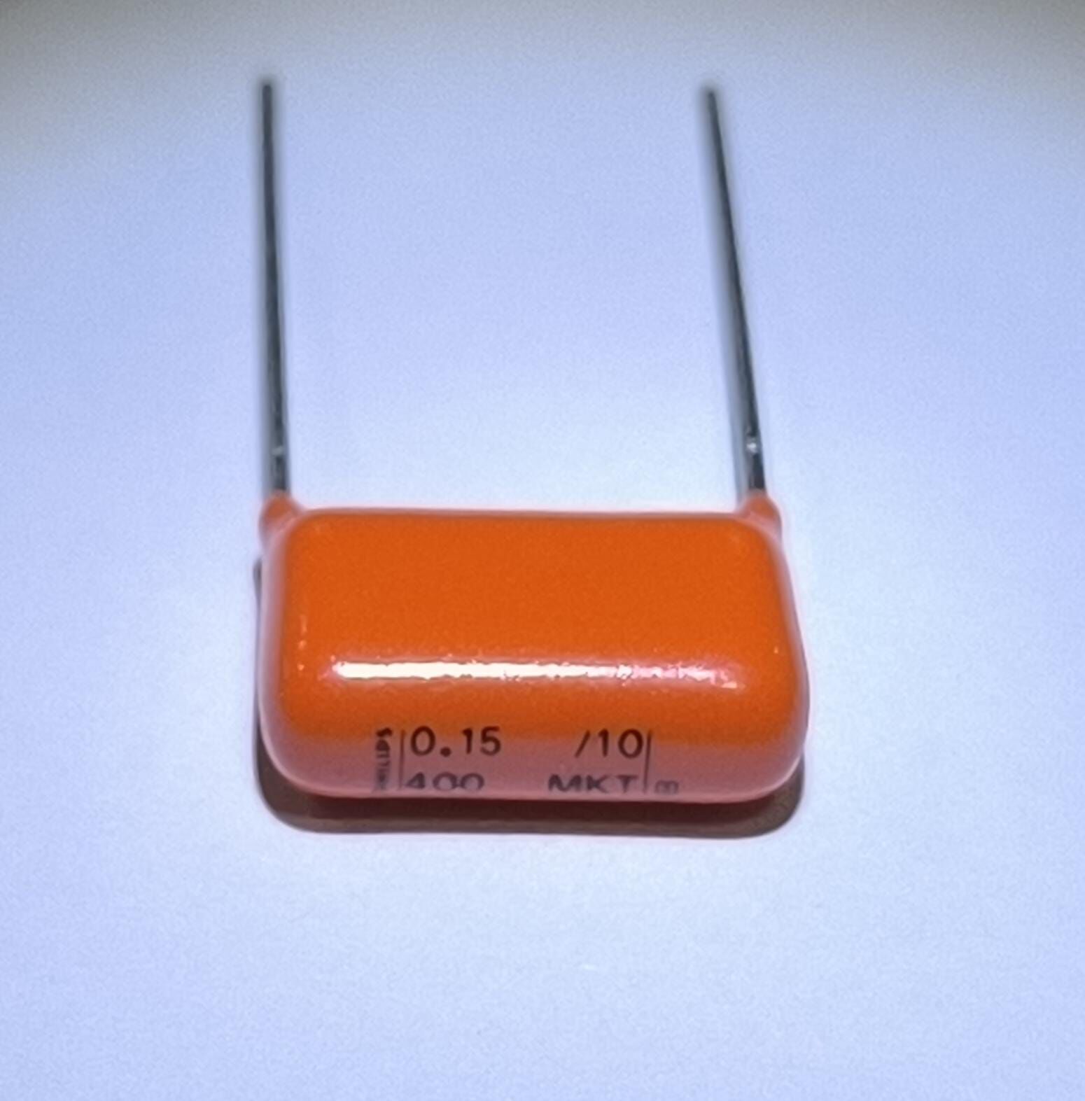 150NF 400V Damla Tipi Polyester Kondansatör  %5 RM:15-7.5 MKP