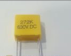 2.7NF 630V MKP RM:7.5mm Polyester Kondansatör
