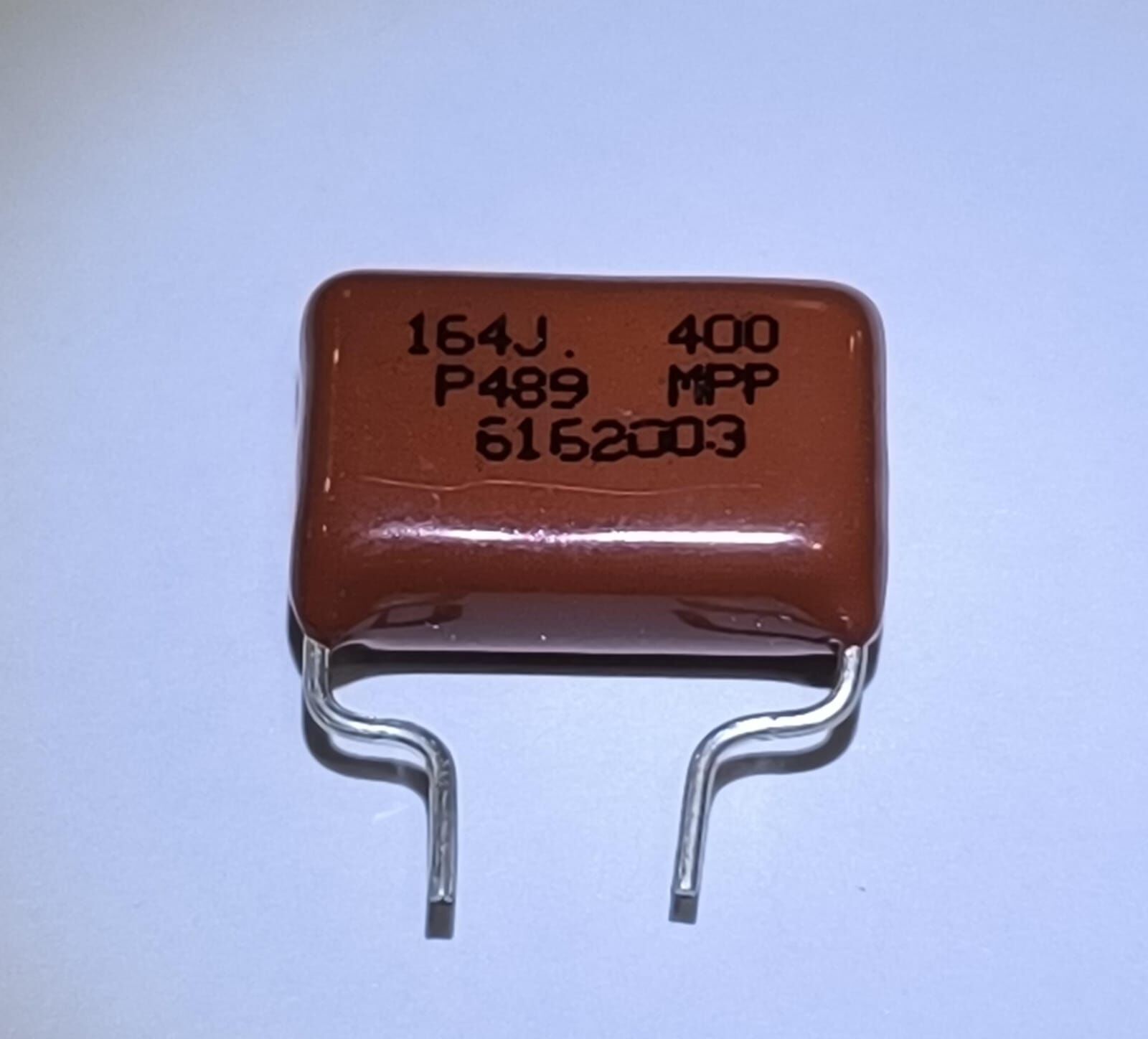 160NF 400V %5 RM:15-7.5 MKP Damla Tipi Polyester Kondansatör