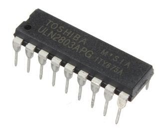 ULN2803  DIP-18 Bipolar Transistör Entegresi