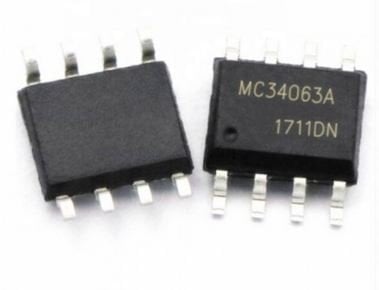 MC34063 SOIC-8 SMD DC DC Çevirici Entegresi