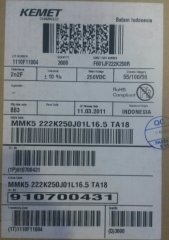 2.2NF 250V Polyester Kondansatör %0 RM:5