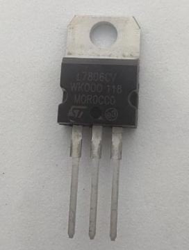 L7806CV ST TO-220  Voltaj Regülatörü