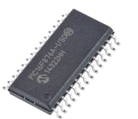 PIC16F876A I/SO SMD SOIC-28 8-Bit 20 MHz Entegre